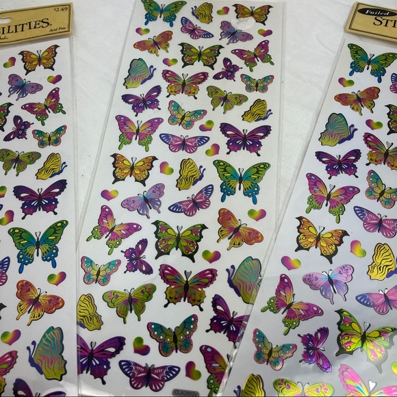 Butterfly Stickers | Scrapbook Stickers | Over 400 Stickers | Wedding Stickers - Picture 5 of 16